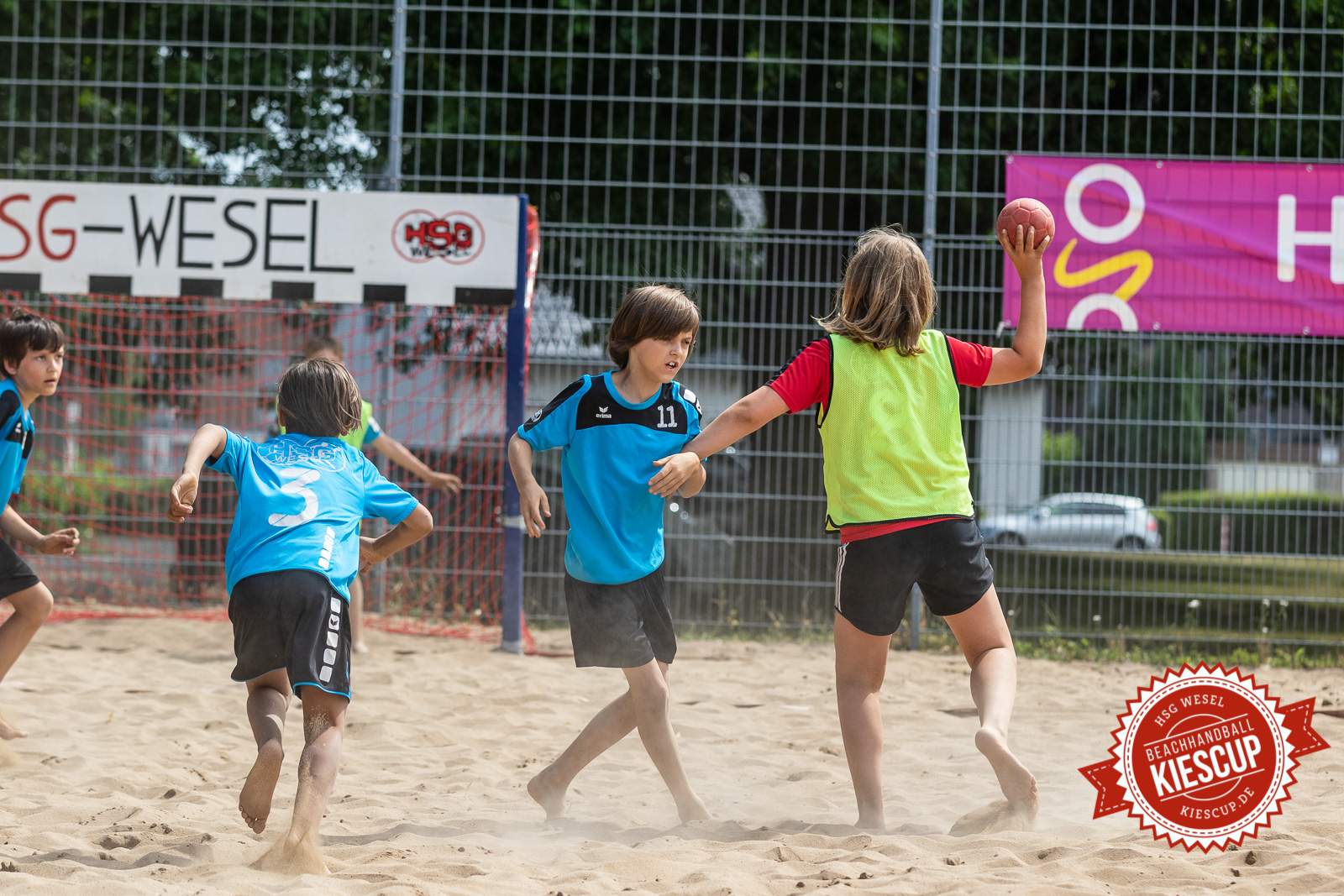 HSG Wesel - Beachhandball Samstag 13. Kiescup 2019