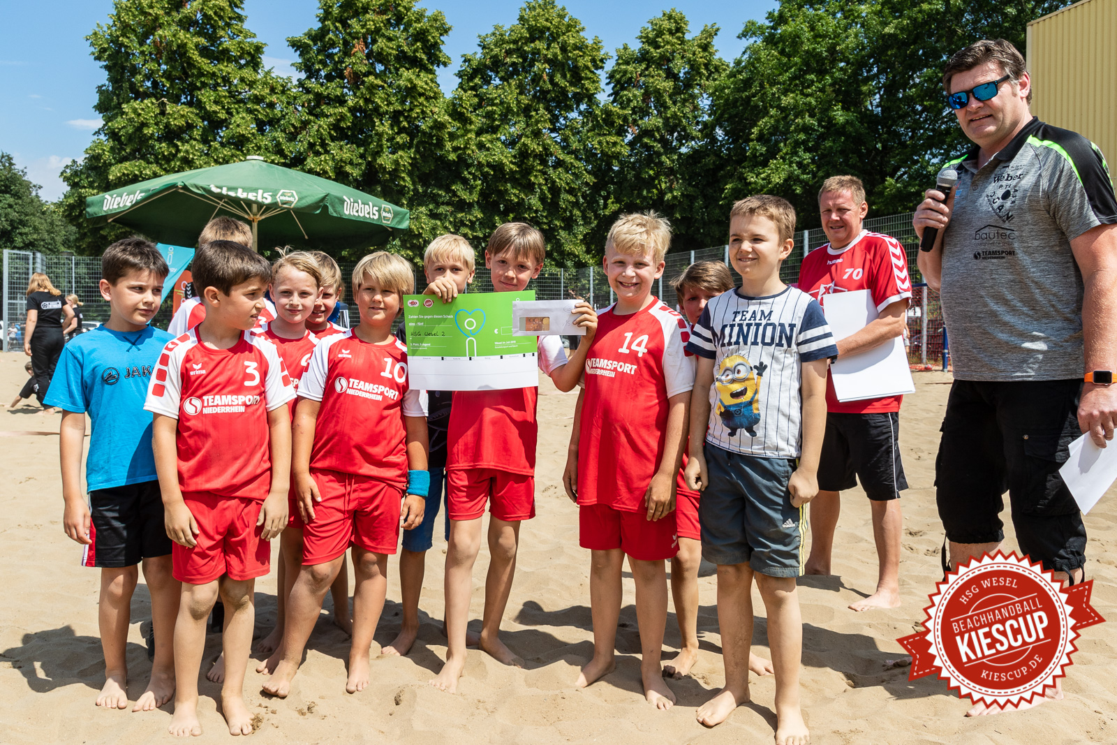 HSG Wesel - Beachhandball Samstag 13. Kiescup 2019