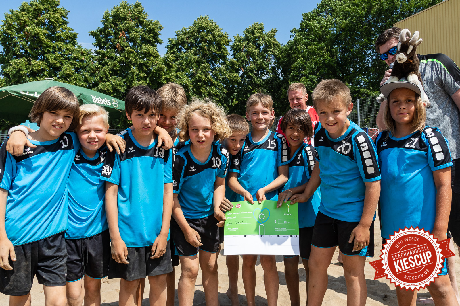 HSG Wesel - Beachhandball Samstag 13. Kiescup 2019