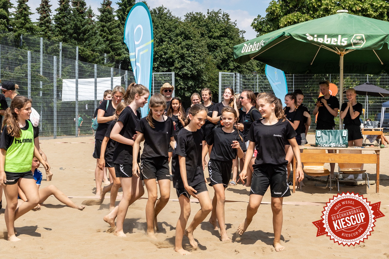 HSG Wesel - Beachhandball Samstag 13. Kiescup 2019