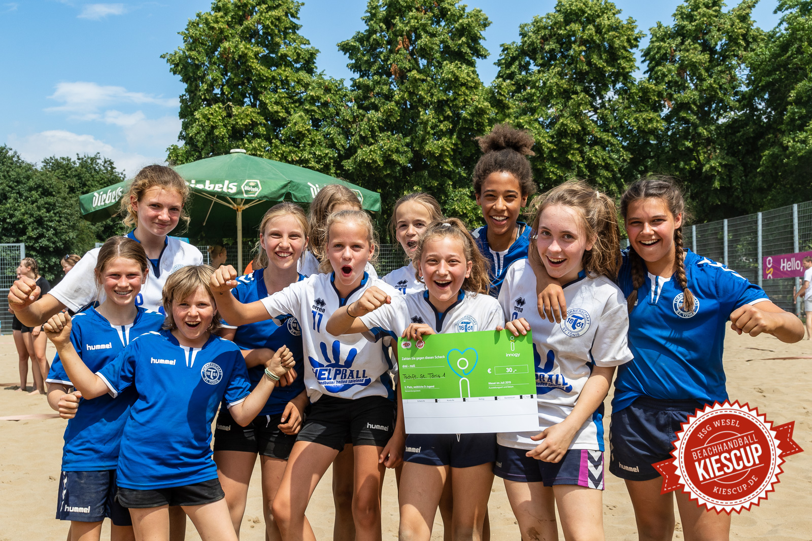 HSG Wesel - Beachhandball Samstag 13. Kiescup 2019