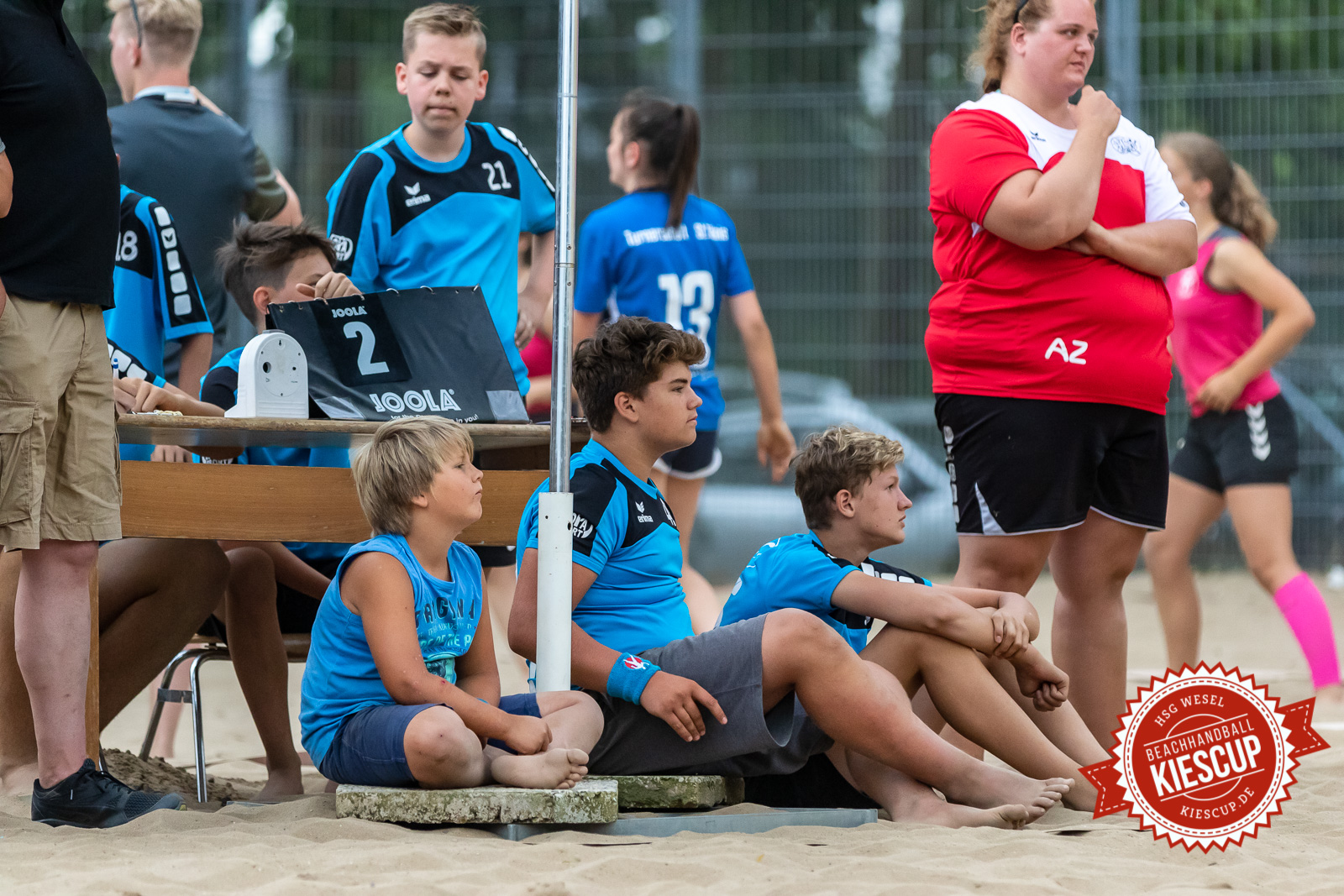HSG Wesel - Beachhandball Samstag 13. Kiescup 2019
