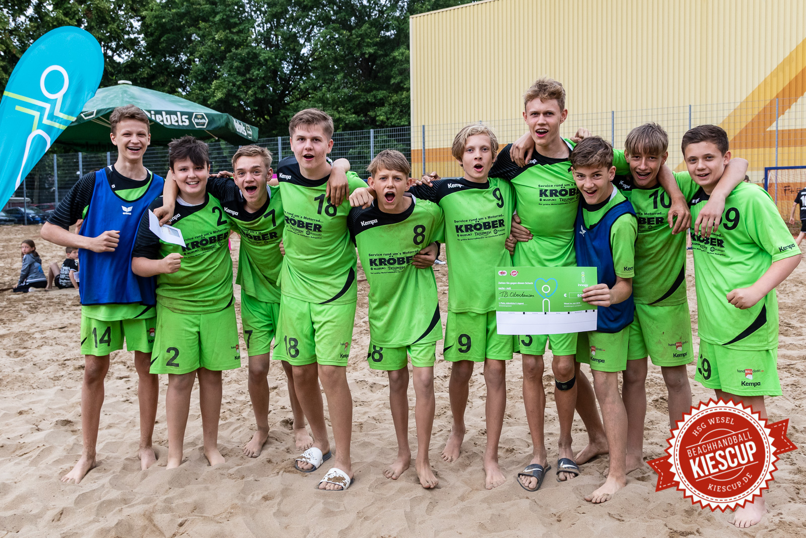 HSG Wesel - Beachhandball Samstag 13. Kiescup 2019