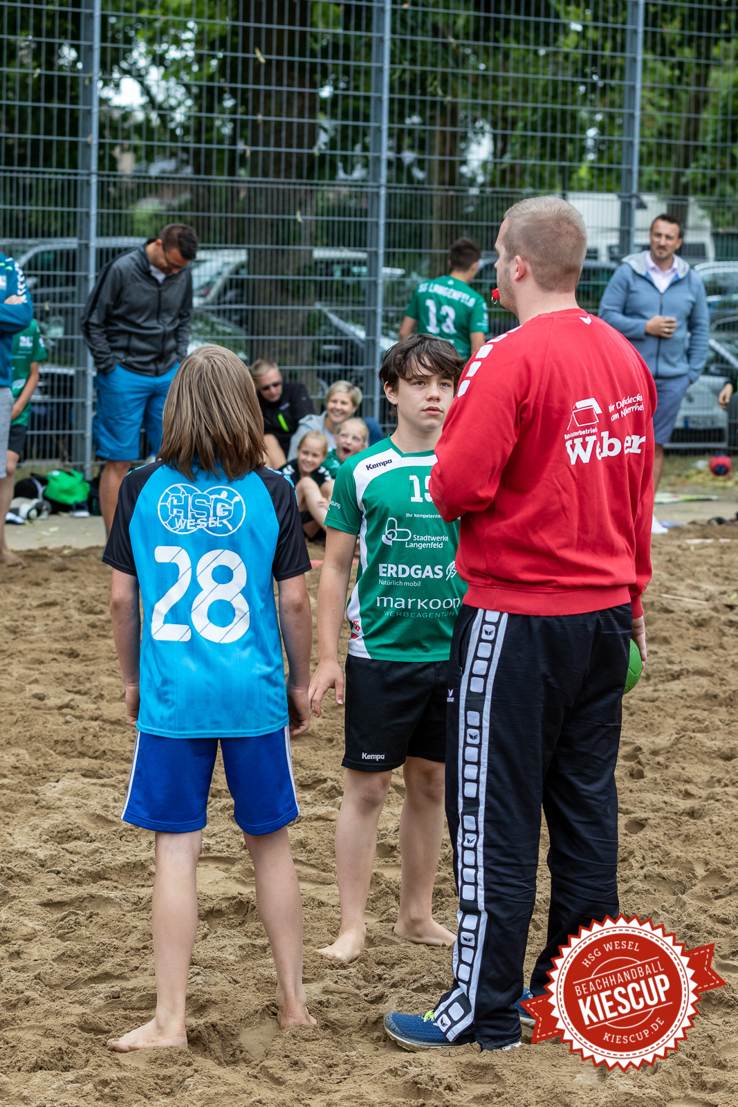 HSG Wesel - Beachhandball Sonntag 13. Kiescup 2019