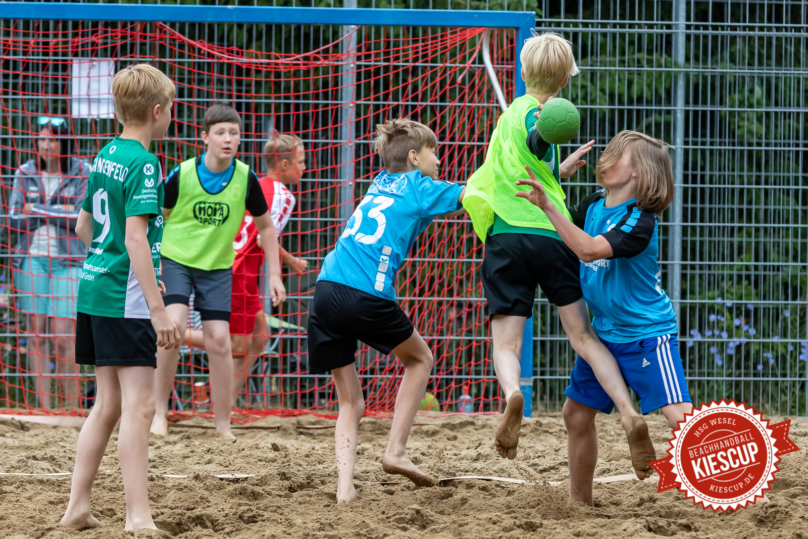 HSG Wesel - Beachhandball Sonntag 13. Kiescup 2019