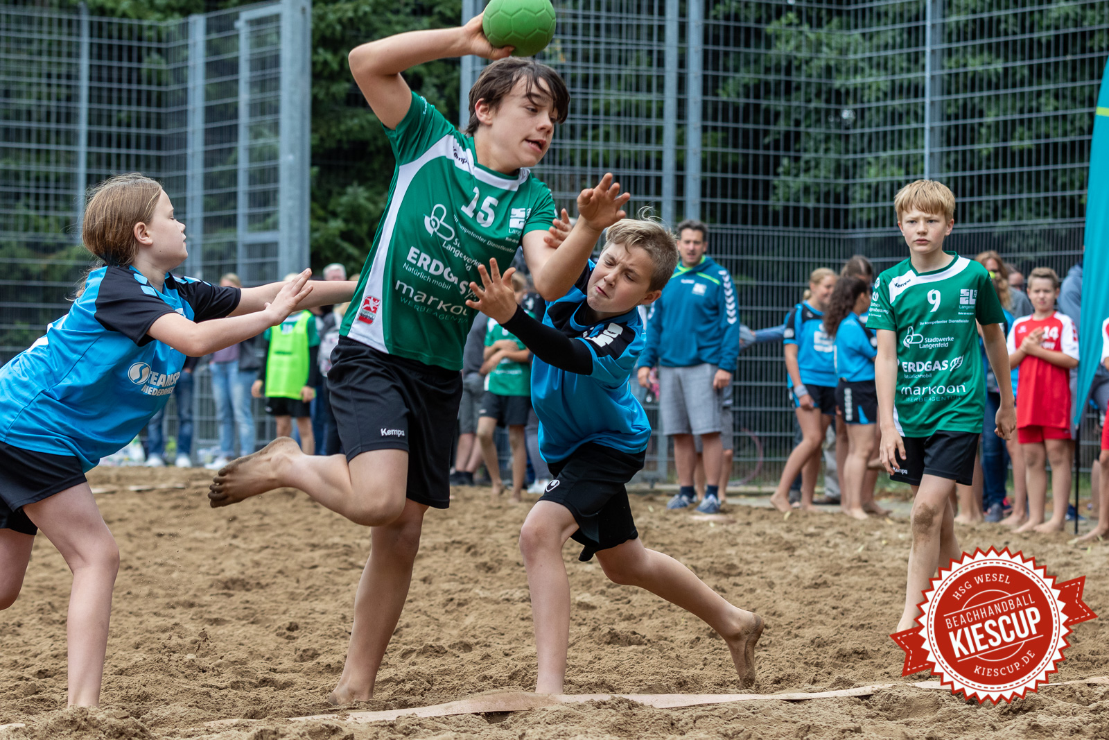 HSG Wesel - Beachhandball Sonntag 13. Kiescup 2019