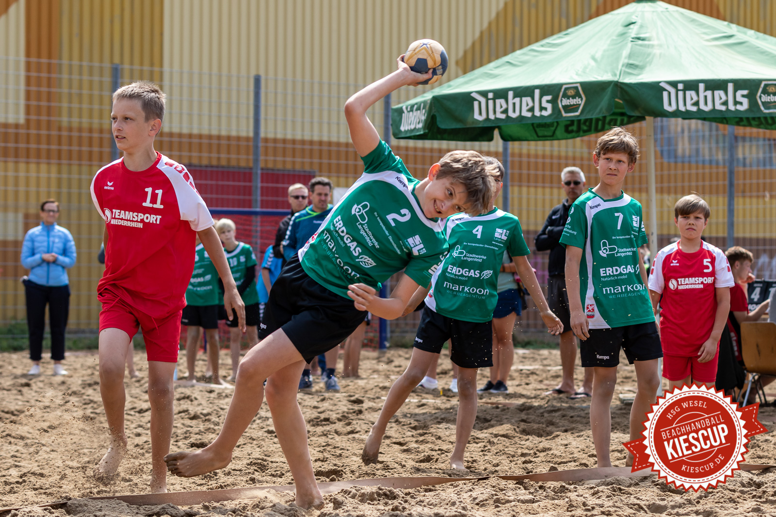 HSG Wesel - Beachhandball Sonntag 13. Kiescup 2019