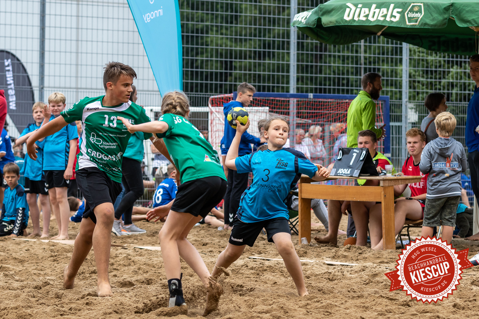HSG Wesel - Beachhandball Sonntag 13. Kiescup 2019