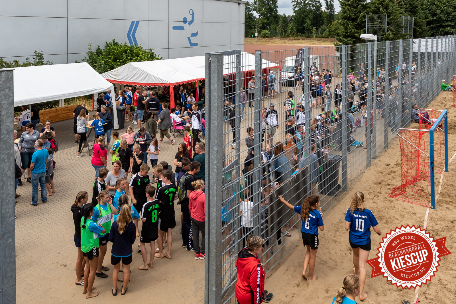 HSG Wesel - Beachhandball Sonntag 13. Kiescup 2019