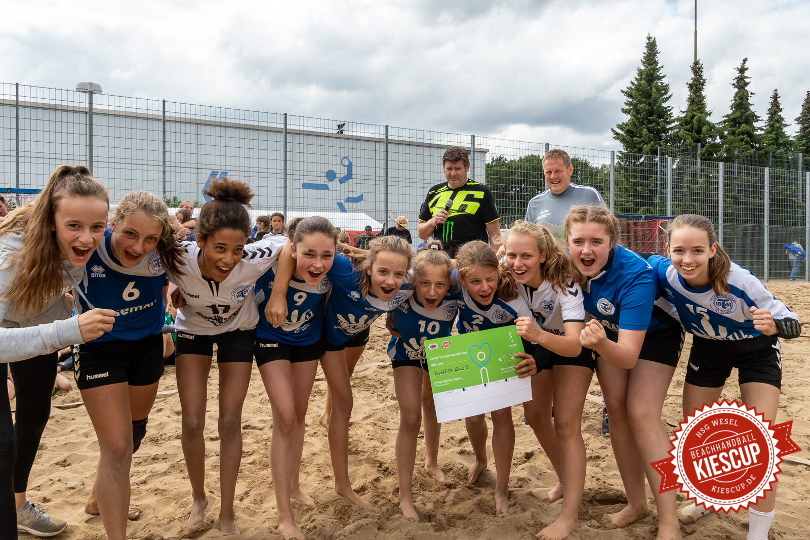 HSG Wesel - Beachhandball Sonntag 13. Kiescup 2019