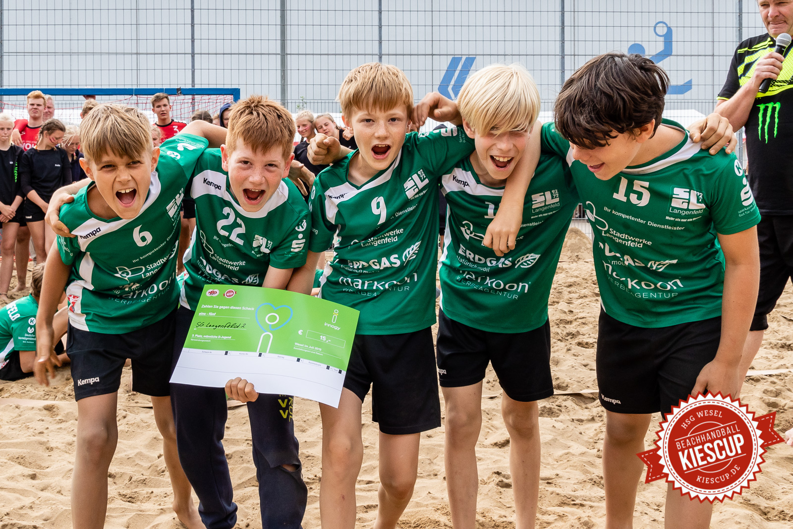 HSG Wesel - Beachhandball Sonntag 13. Kiescup 2019