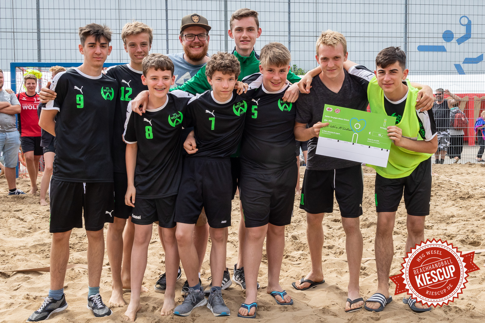 HSG Wesel - Beachhandball Sonntag 13. Kiescup 2019
