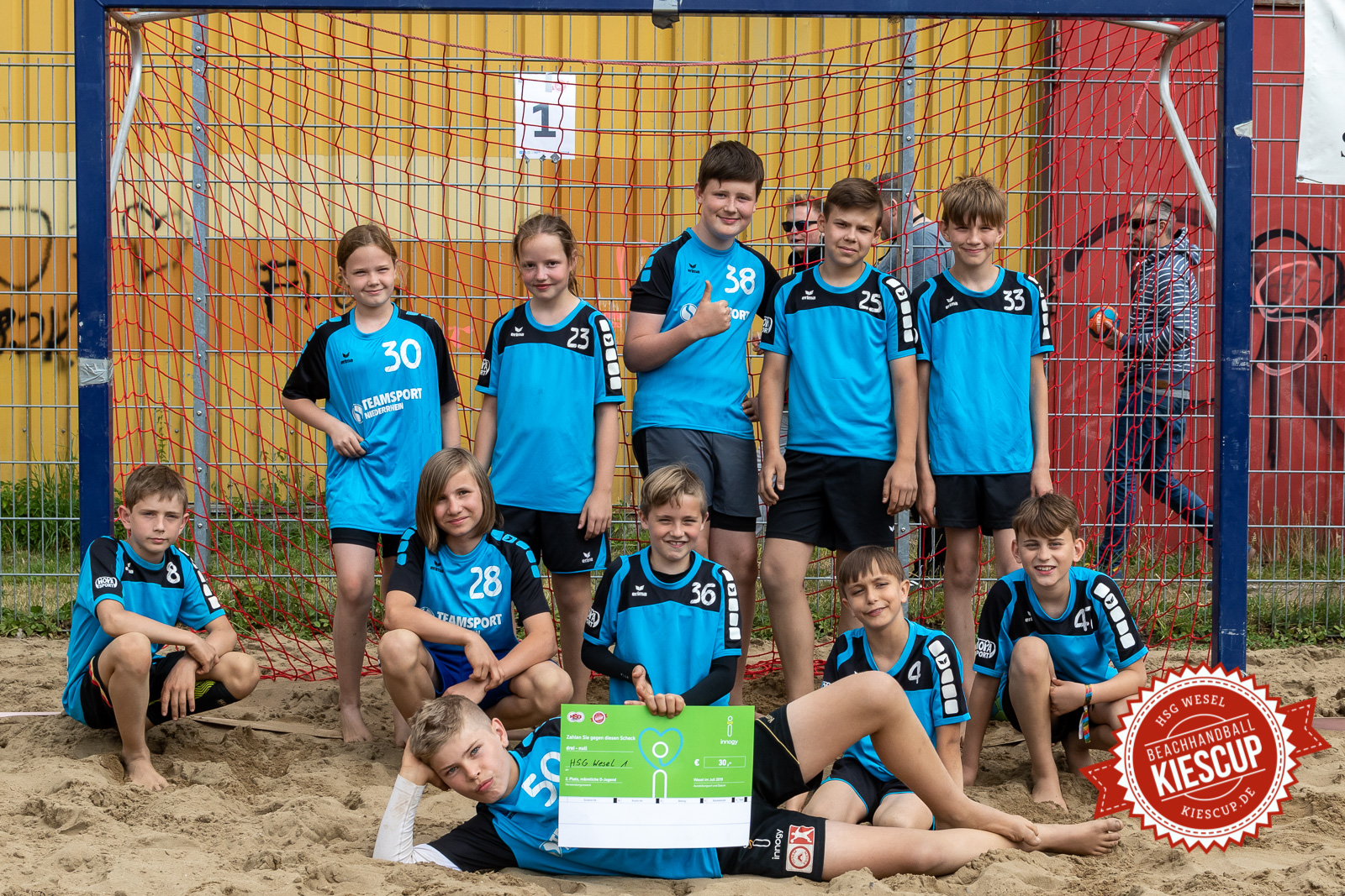 HSG Wesel - Beachhandball Sonntag 13. Kiescup 2019