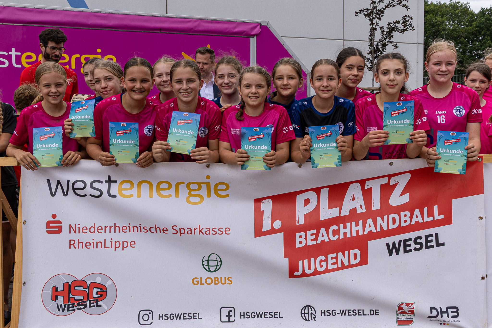 4. Westenergie Beach Cup - HSG Wesel