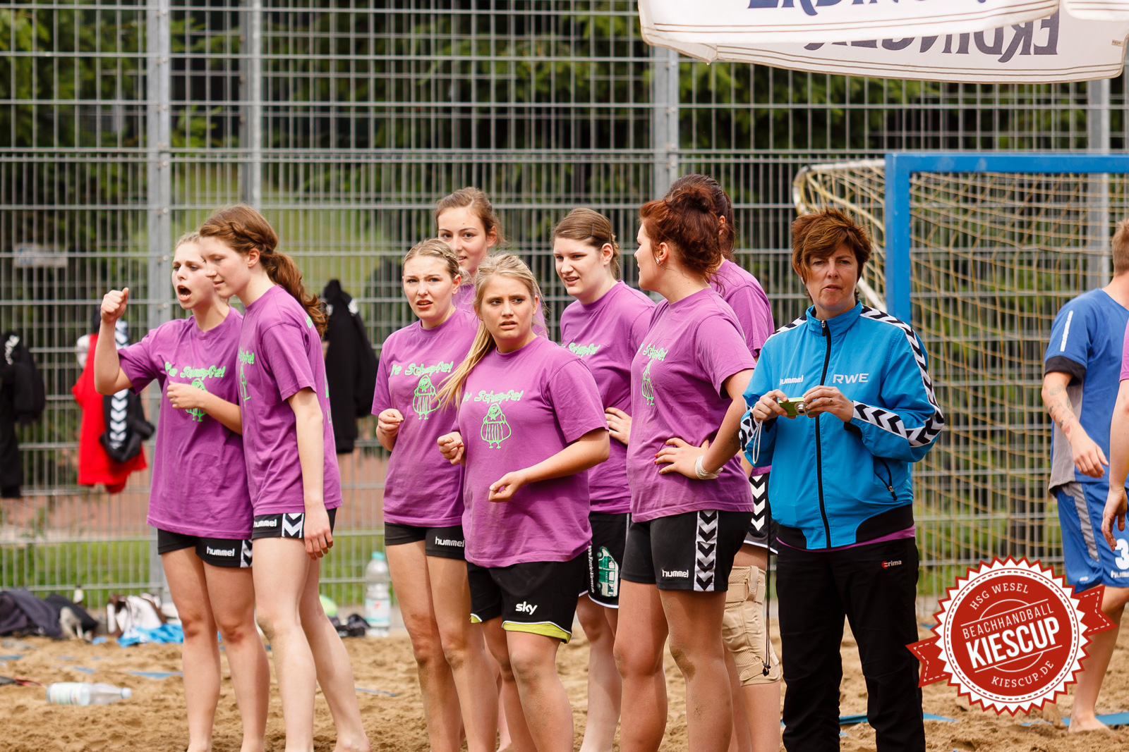 Beachhandball - Wesel 2012