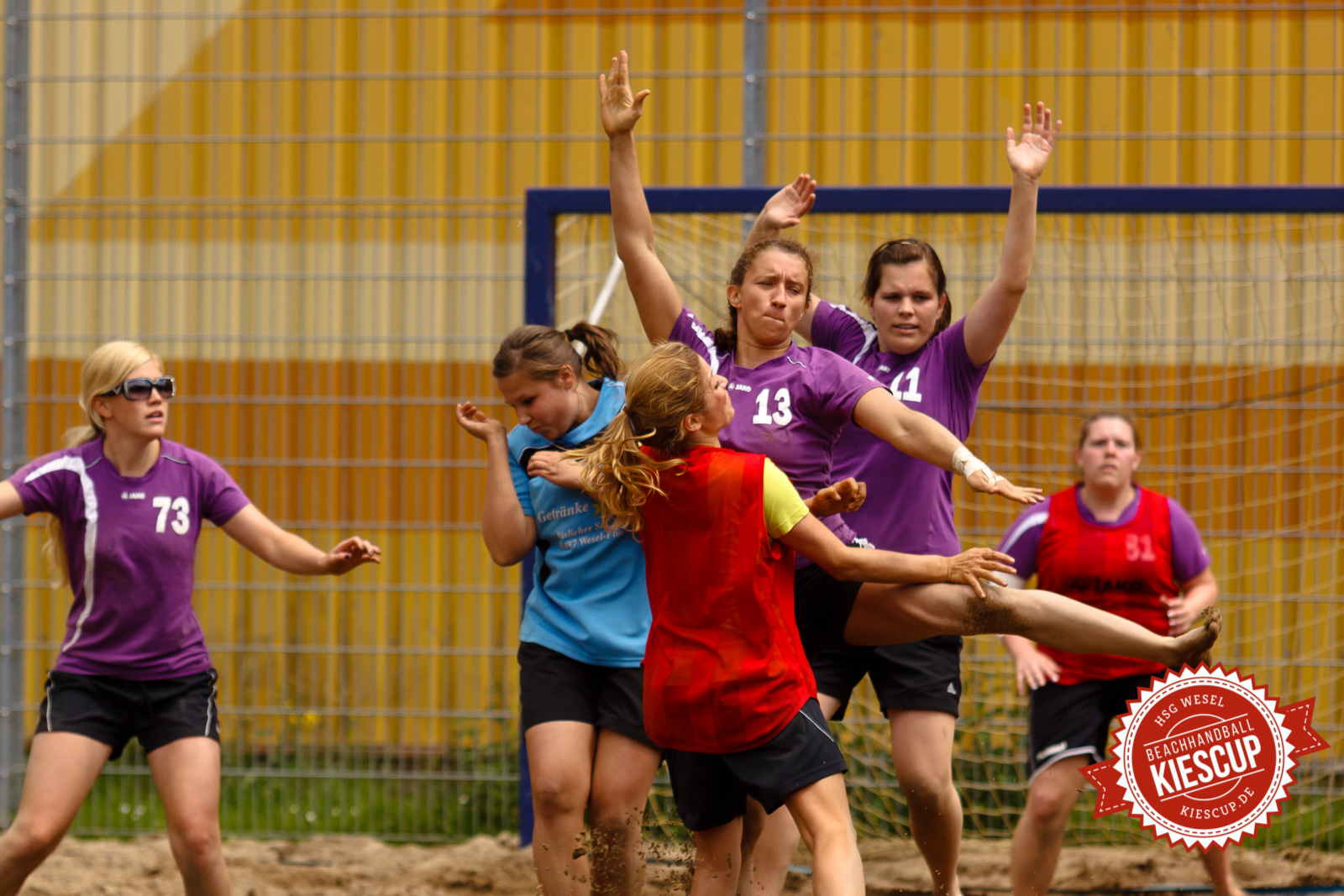Beachhandball - Wesel 2012