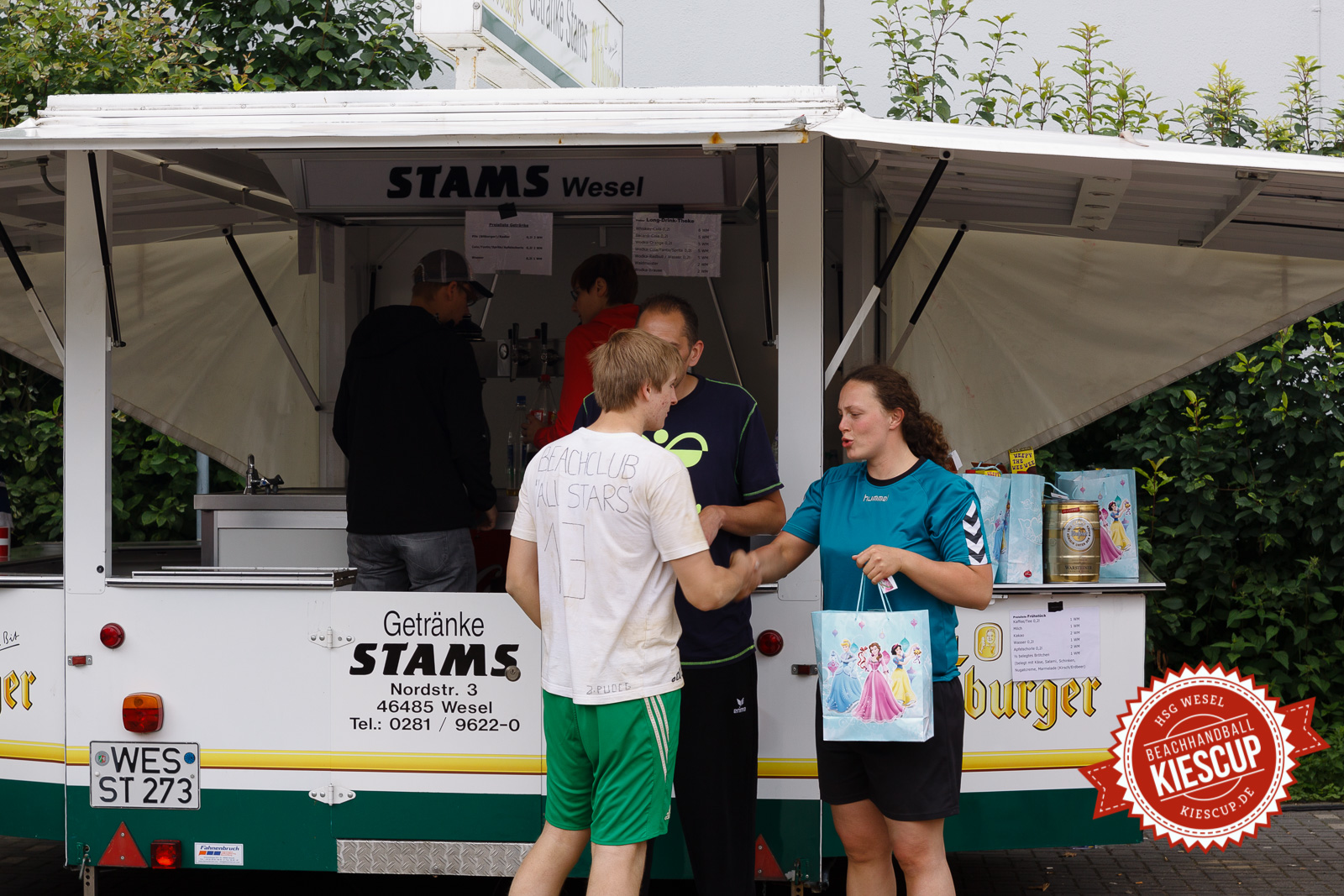 Beachhandball - Wesel 2012