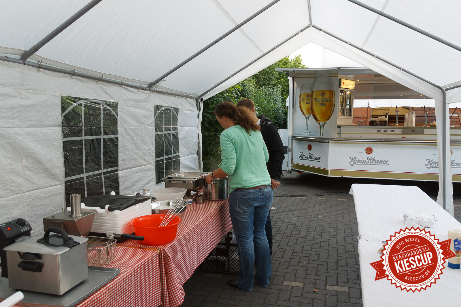 Beachhandball - HSG Wesel - KiesCup Seniorenturnier 2013