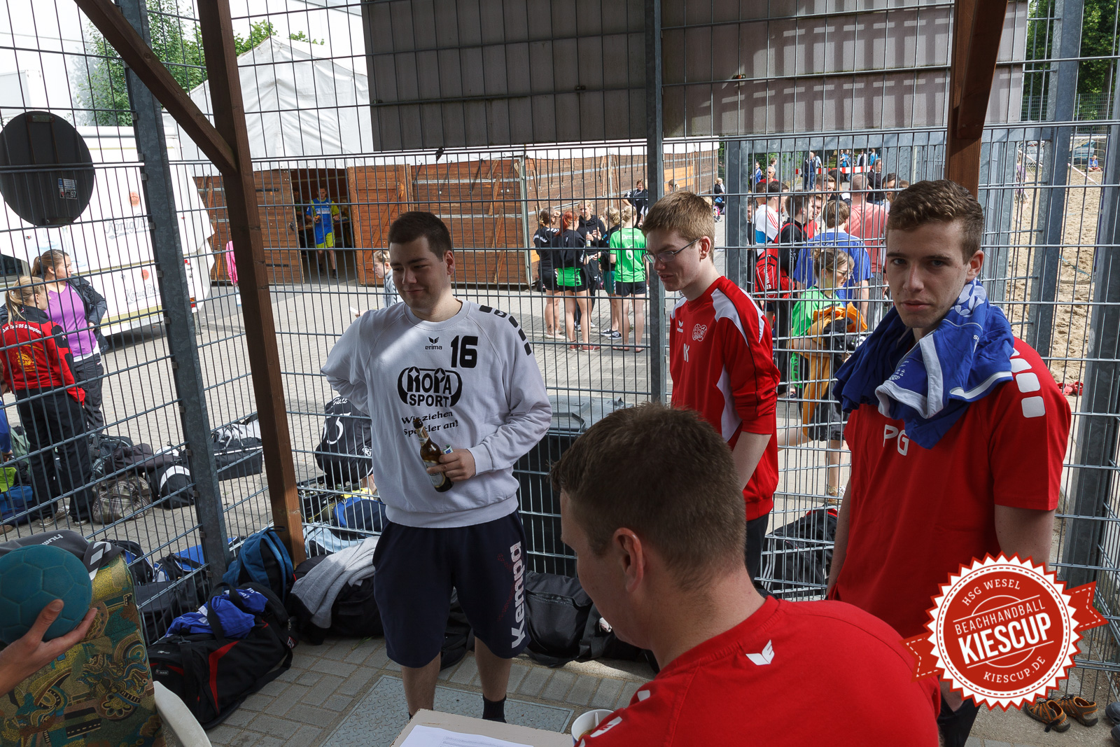 Beachhandball - HSG Wesel - KiesCup Seniorenturnier 2013