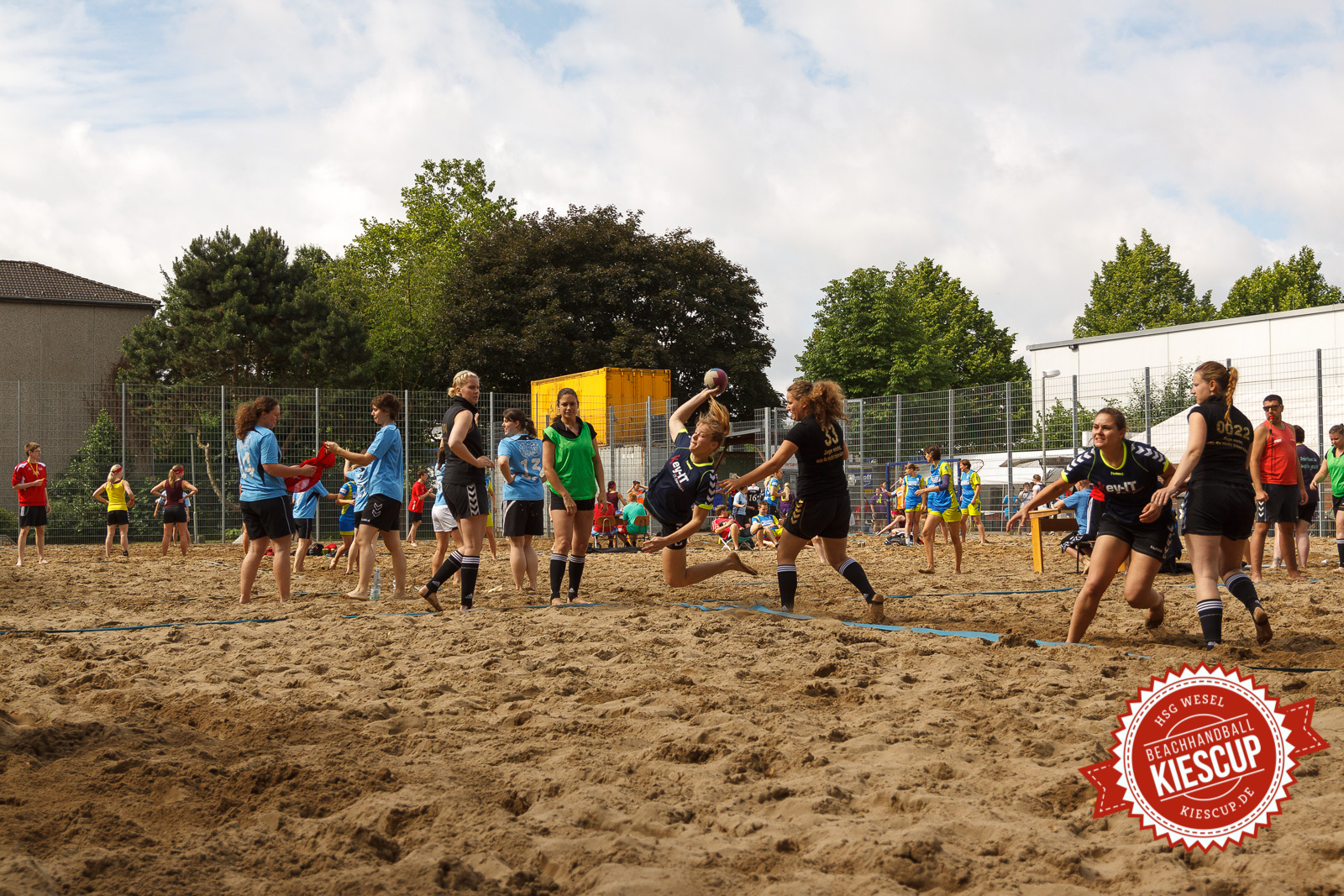 Beachhandball - HSG Wesel - KiesCup Seniorenturnier 2013