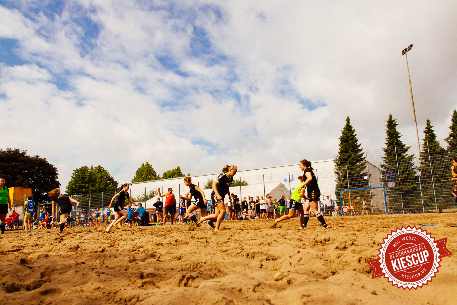 Beachhandball - HSG Wesel - KiesCup Seniorenturnier 2013