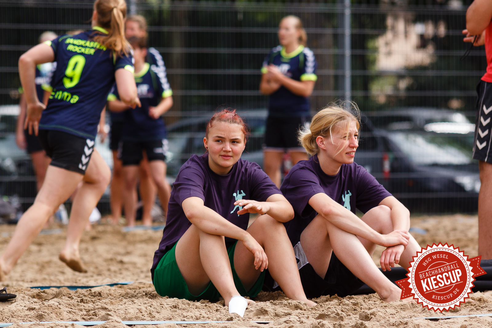 Beachhandball - HSG Wesel - KiesCup Seniorenturnier 2013
