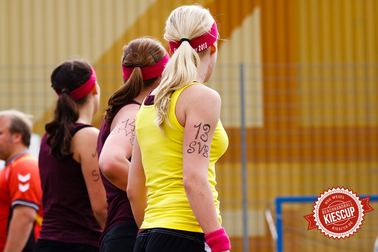 Beachhandball - HSG Wesel - KiesCup Seniorenturnier 2013