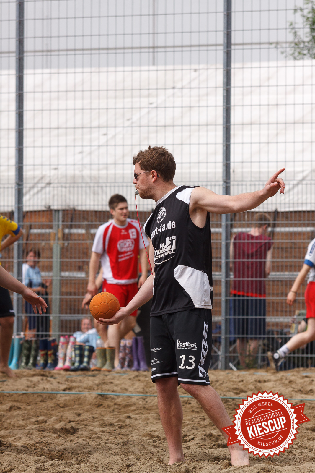 Beachhandball - HSG Wesel - KiesCup Seniorenturnier 2013