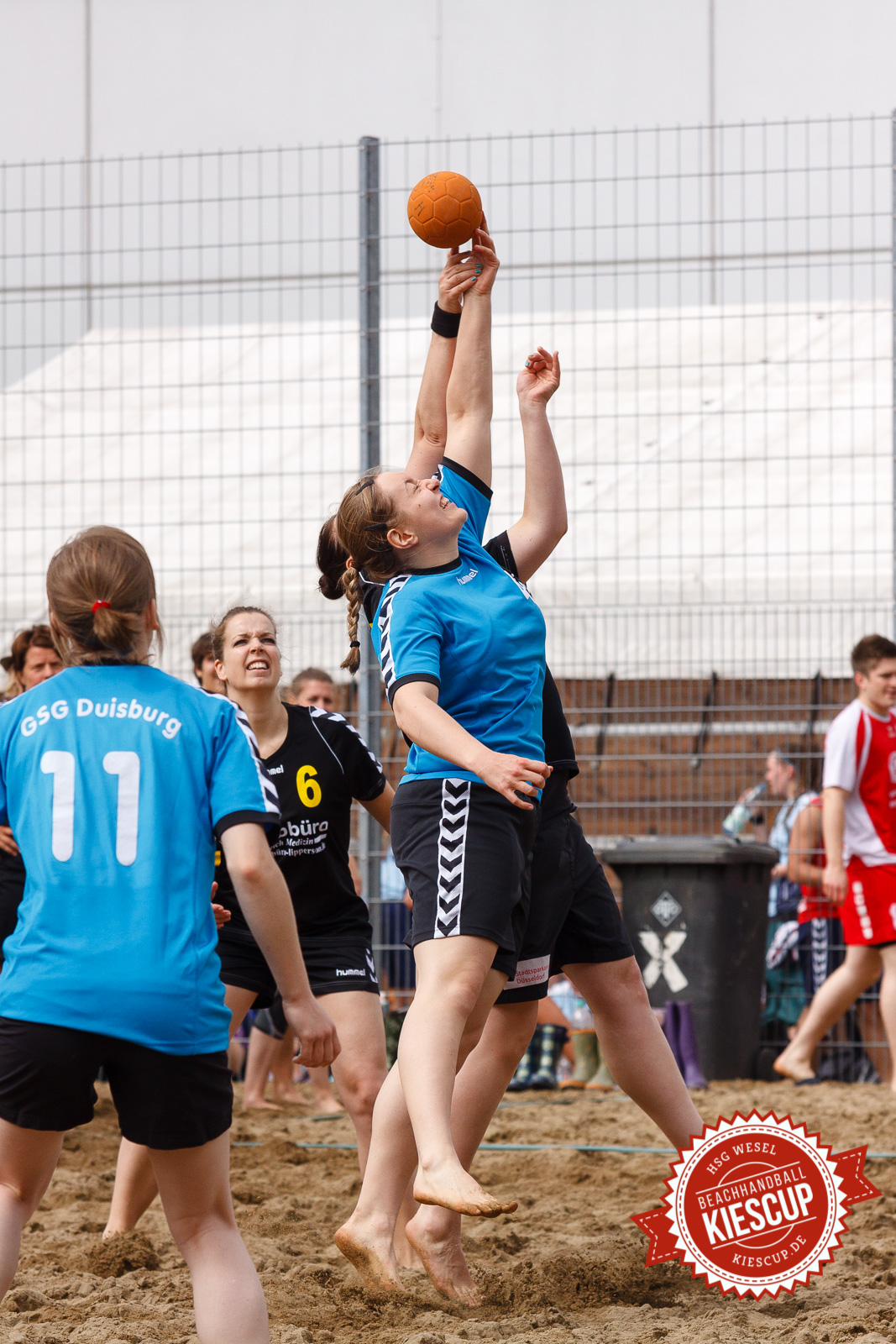 Beachhandball - HSG Wesel - KiesCup Seniorenturnier 2013