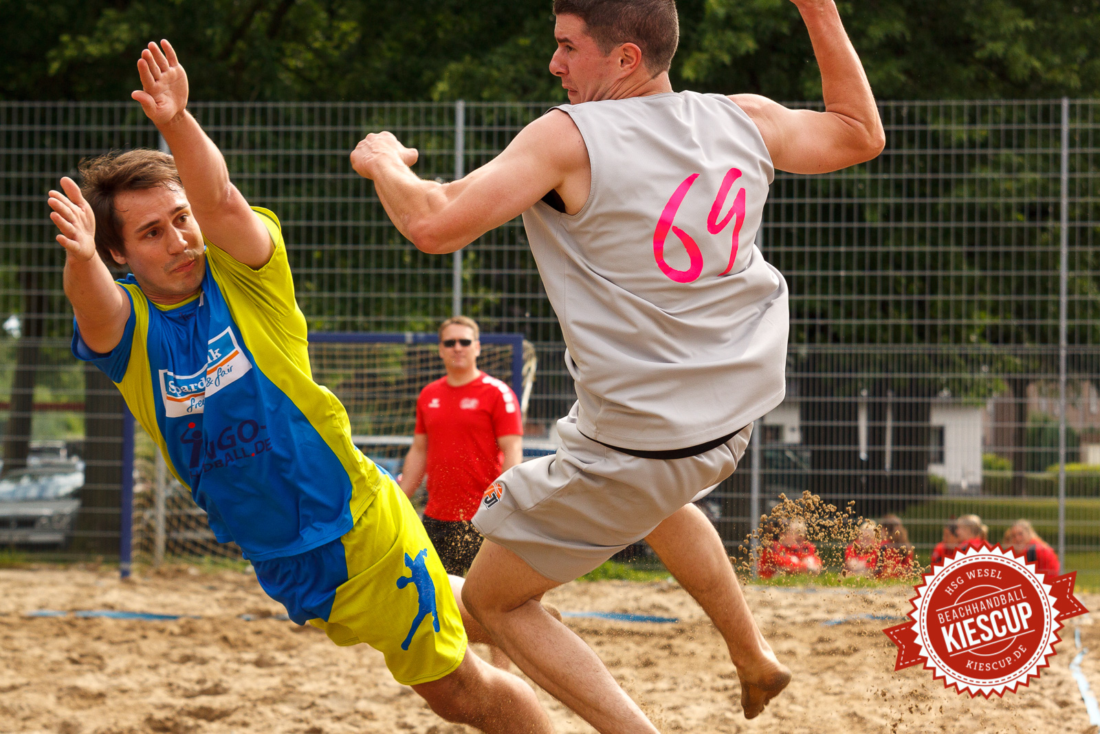 Beachhandball - HSG Wesel - KiesCup Seniorenturnier 2013