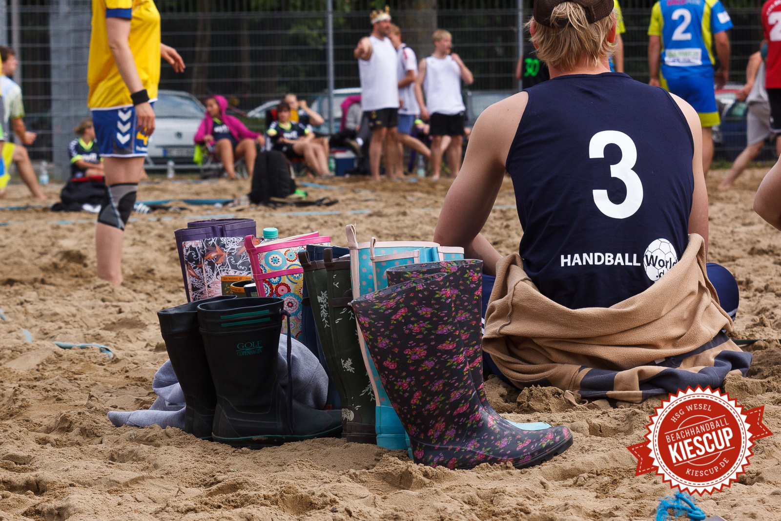 Beachhandball - HSG Wesel - KiesCup Seniorenturnier 2013