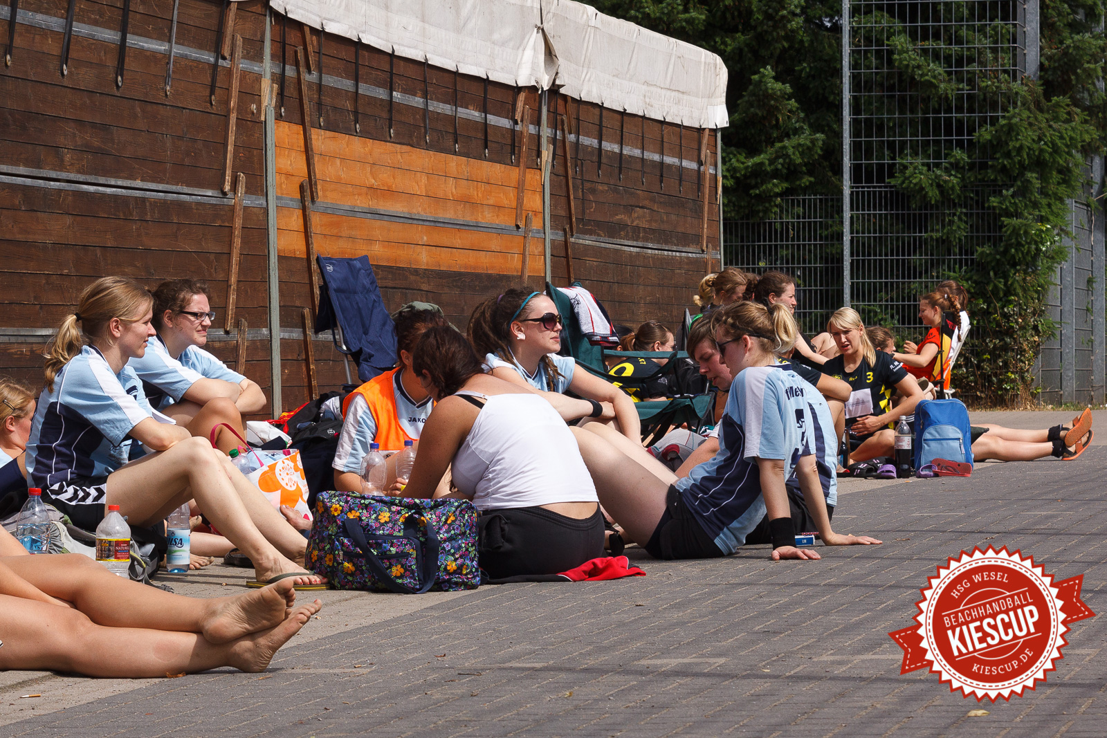 Beachhandball - HSG Wesel - KiesCup Seniorenturnier 2013