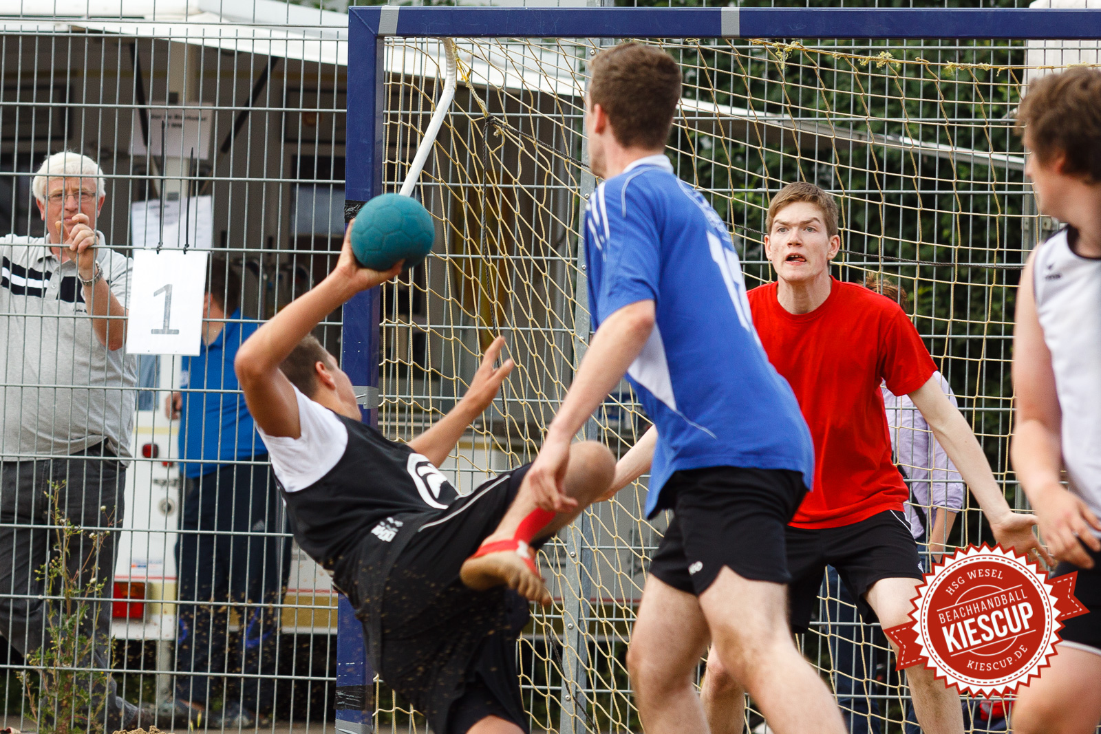 Beachhandball - HSG Wesel - KiesCup Seniorenturnier 2013