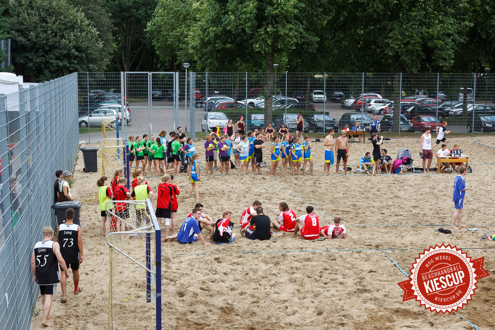 Beachhandball - HSG Wesel - KiesCup Seniorenturnier 2013