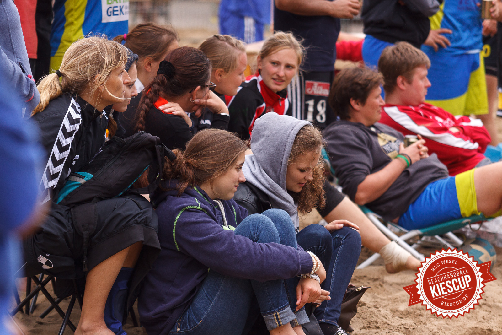 Beachhandball - HSG Wesel - KiesCup Seniorenturnier 2013
