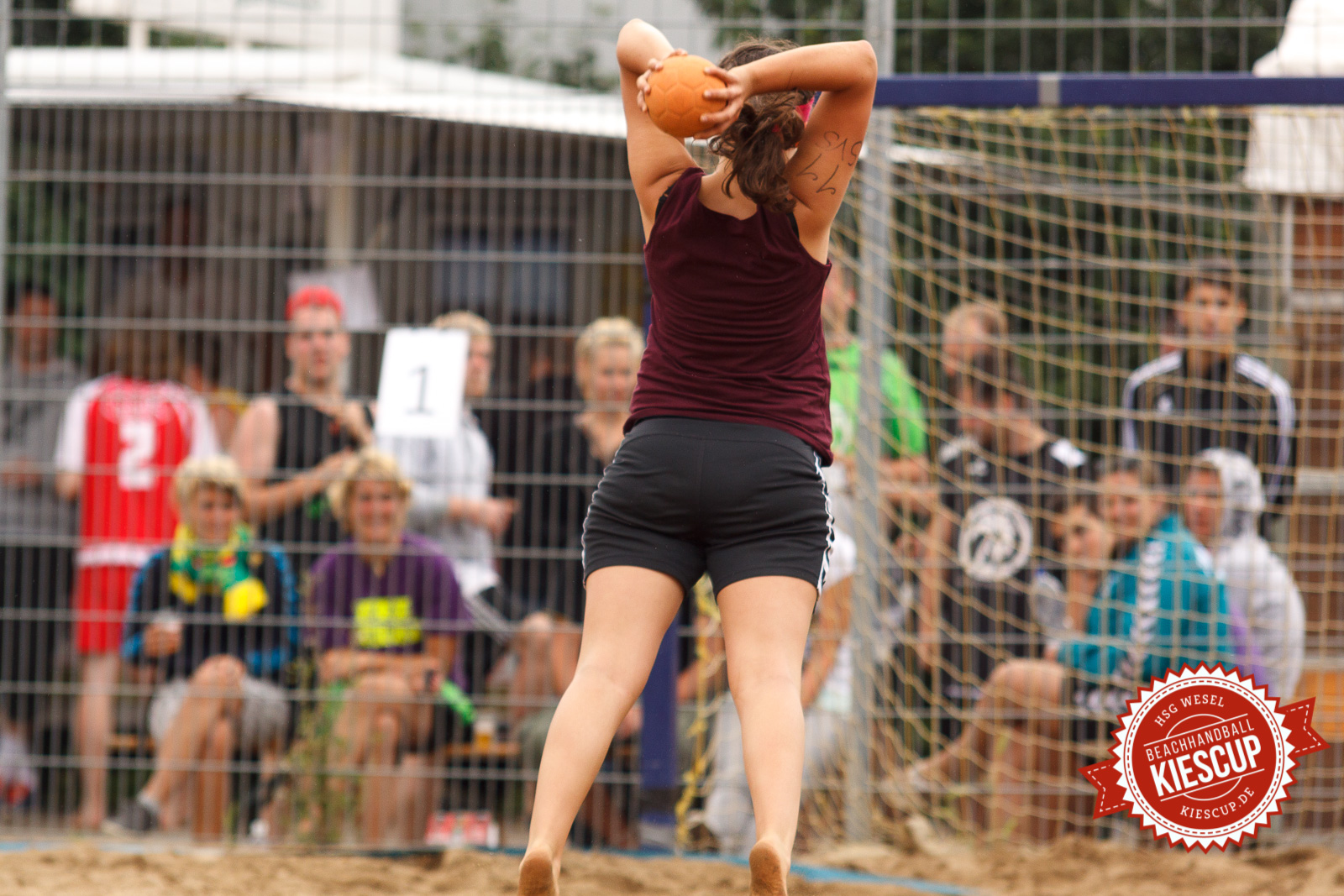 Beachhandball - HSG Wesel - KiesCup Seniorenturnier 2013
