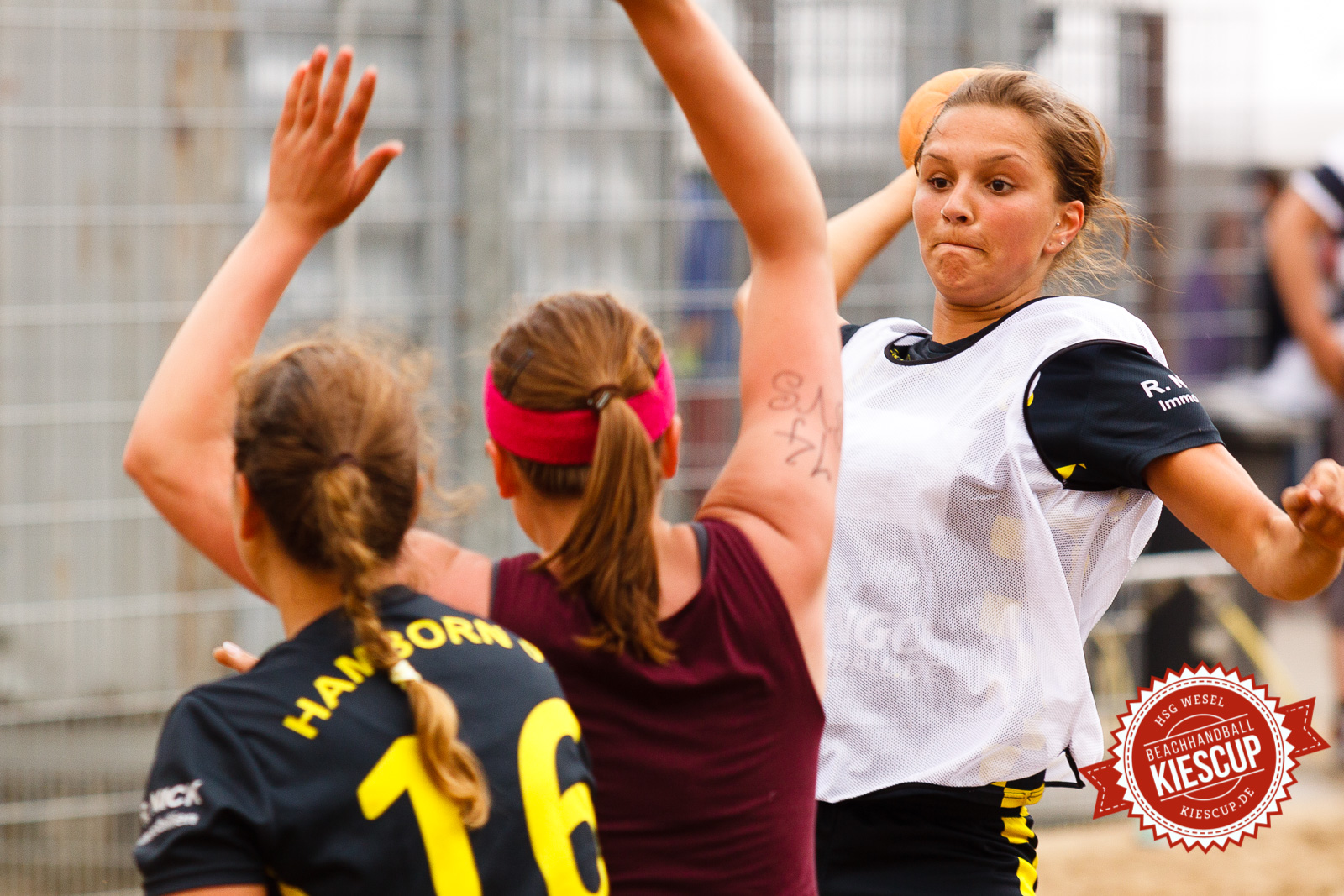 Beachhandball - HSG Wesel - KiesCup Seniorenturnier 2013