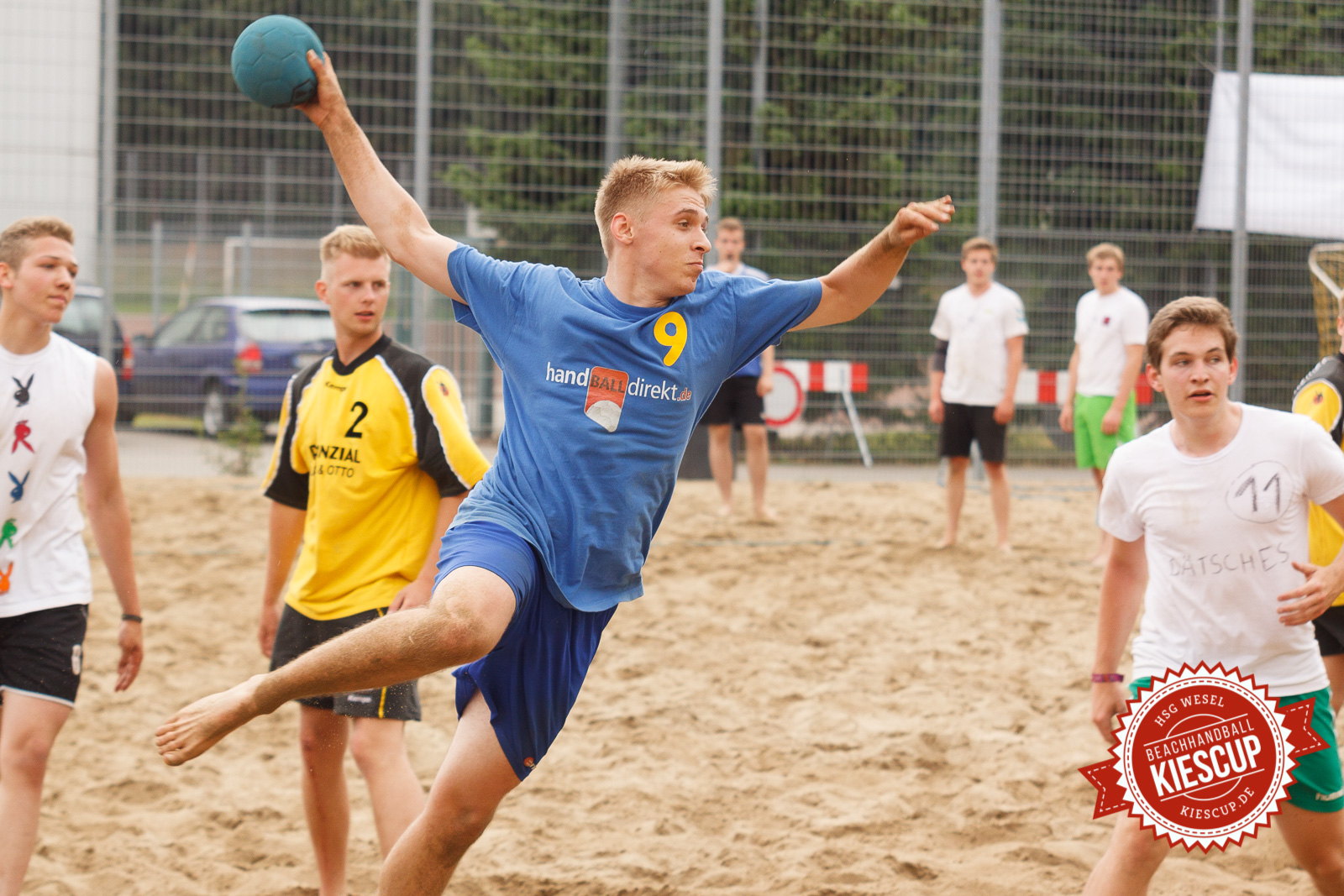 Beachhandball - HSG Wesel - KiesCup Seniorenturnier 2013