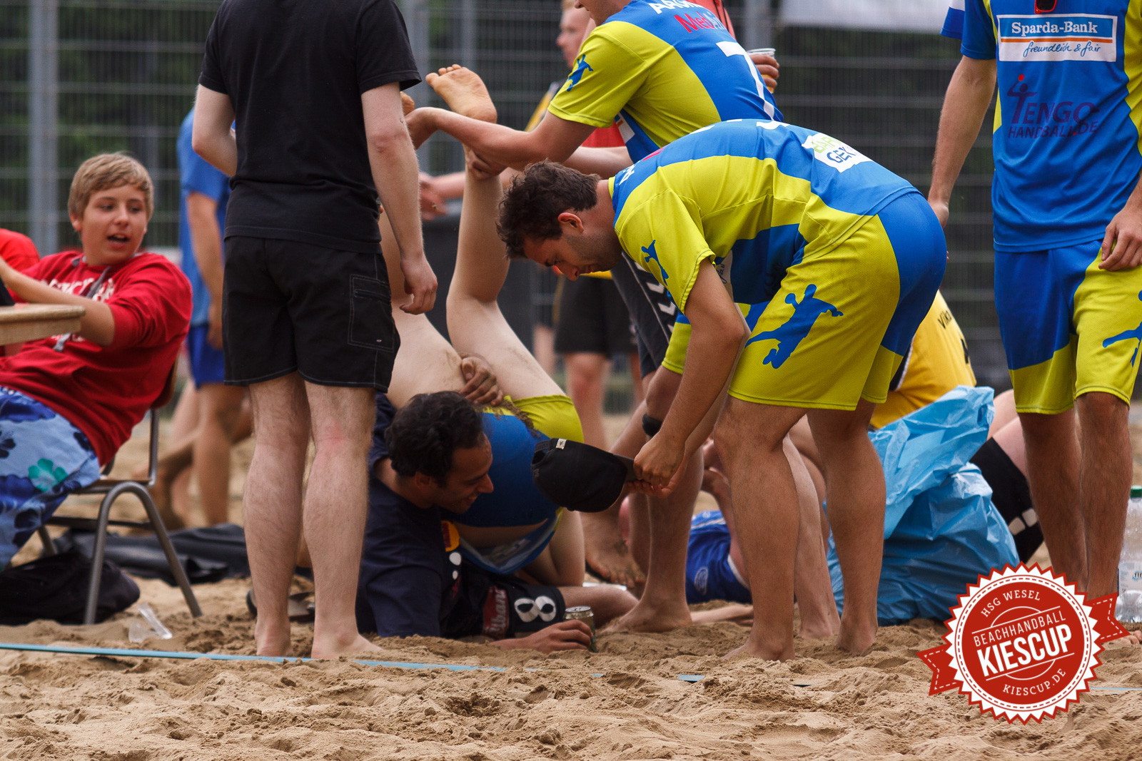Beachhandball - HSG Wesel - KiesCup Seniorenturnier 2013