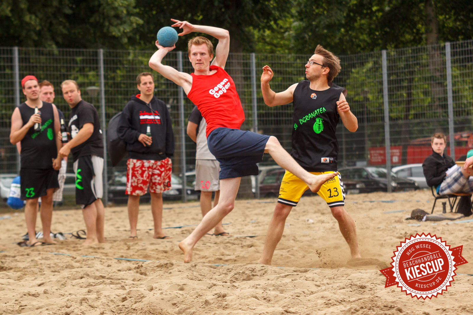 Beachhandball - HSG Wesel - KiesCup Seniorenturnier 2013