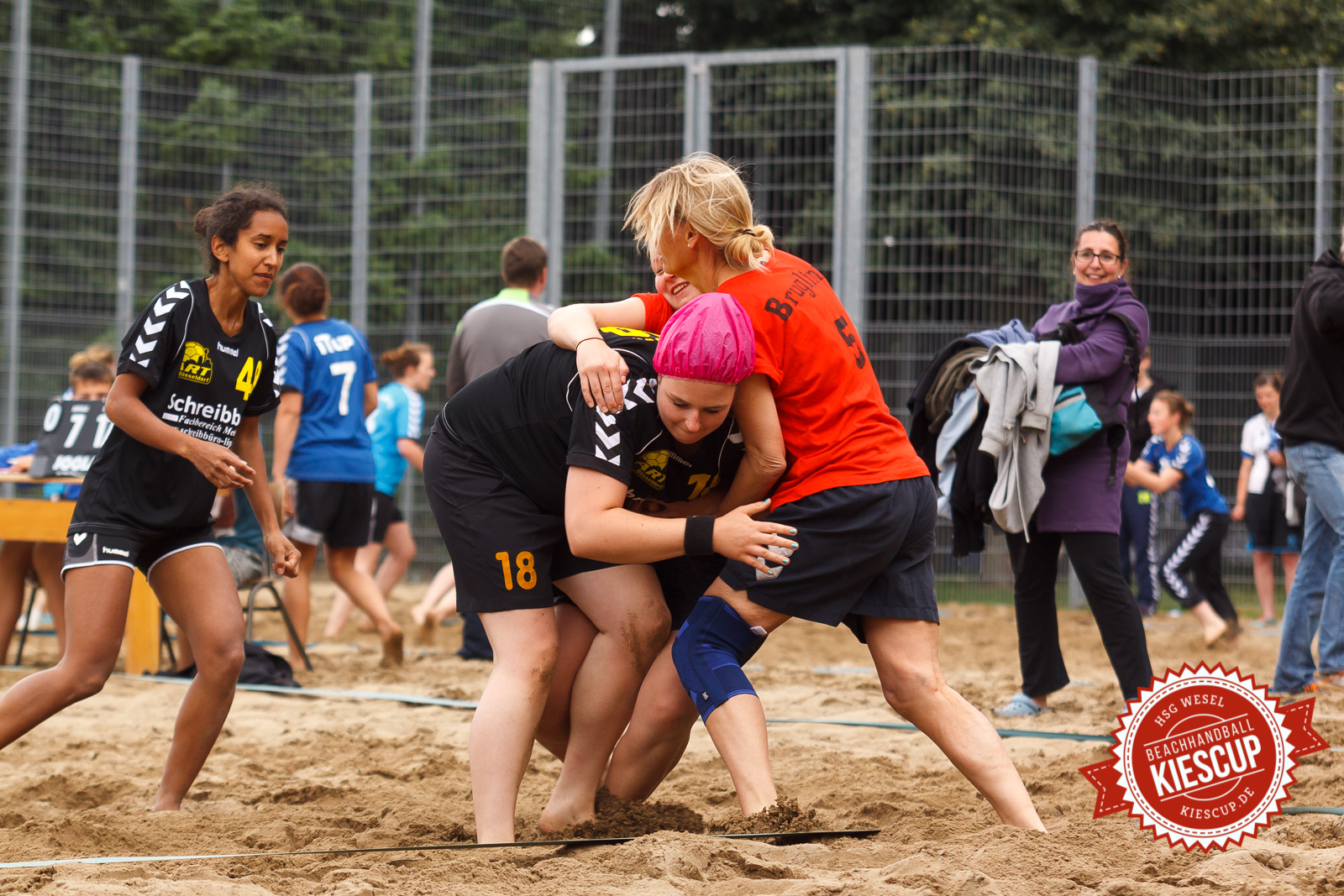 Beachhandball - HSG Wesel - KiesCup Seniorenturnier 2013
