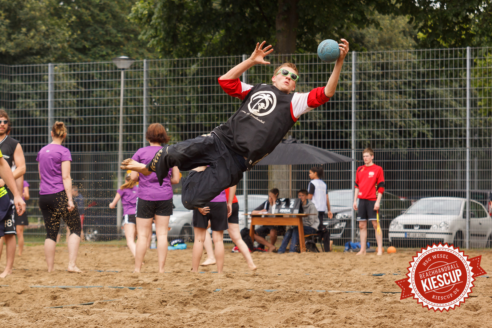 Beachhandball - HSG Wesel - KiesCup Seniorenturnier 2013