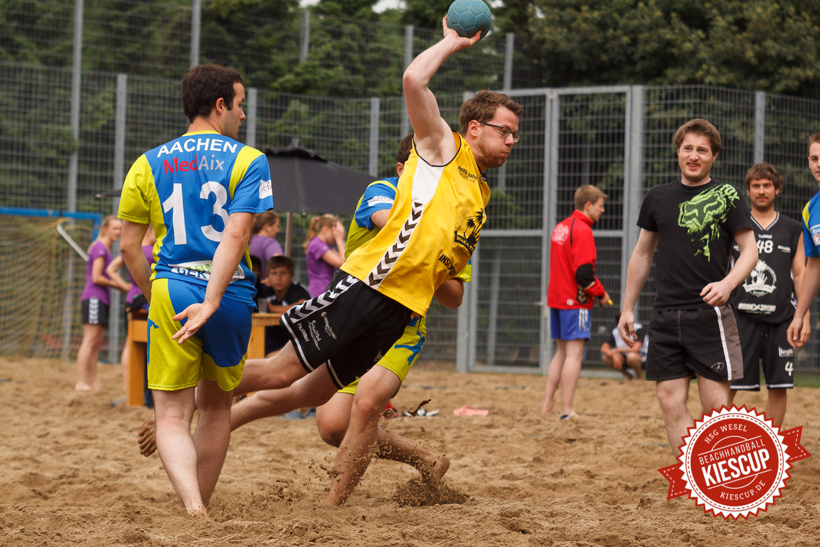 Beachhandball - HSG Wesel - KiesCup Seniorenturnier 2013