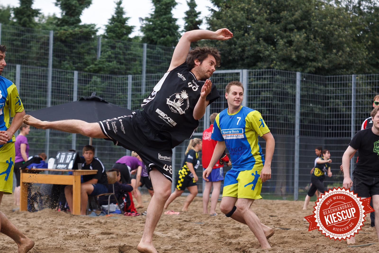 Beachhandball - HSG Wesel - KiesCup Seniorenturnier 2013