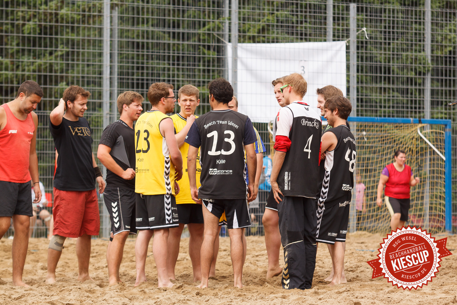 Beachhandball - HSG Wesel - KiesCup Seniorenturnier 2013