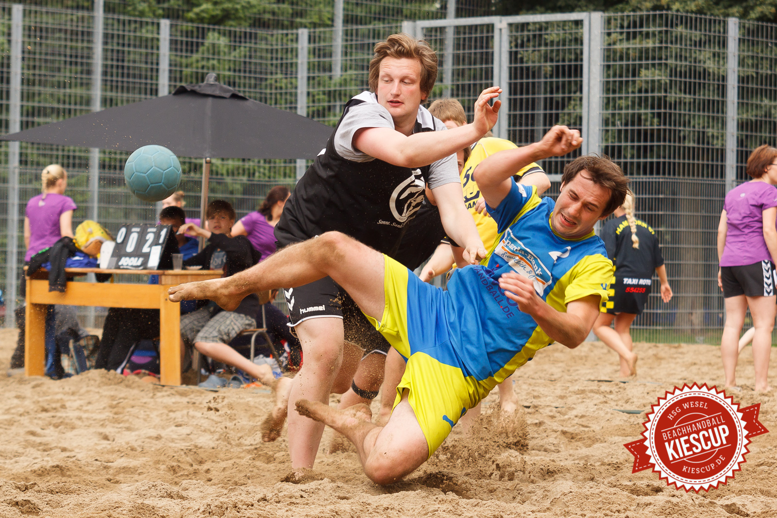 Beachhandball - HSG Wesel - KiesCup Seniorenturnier 2013