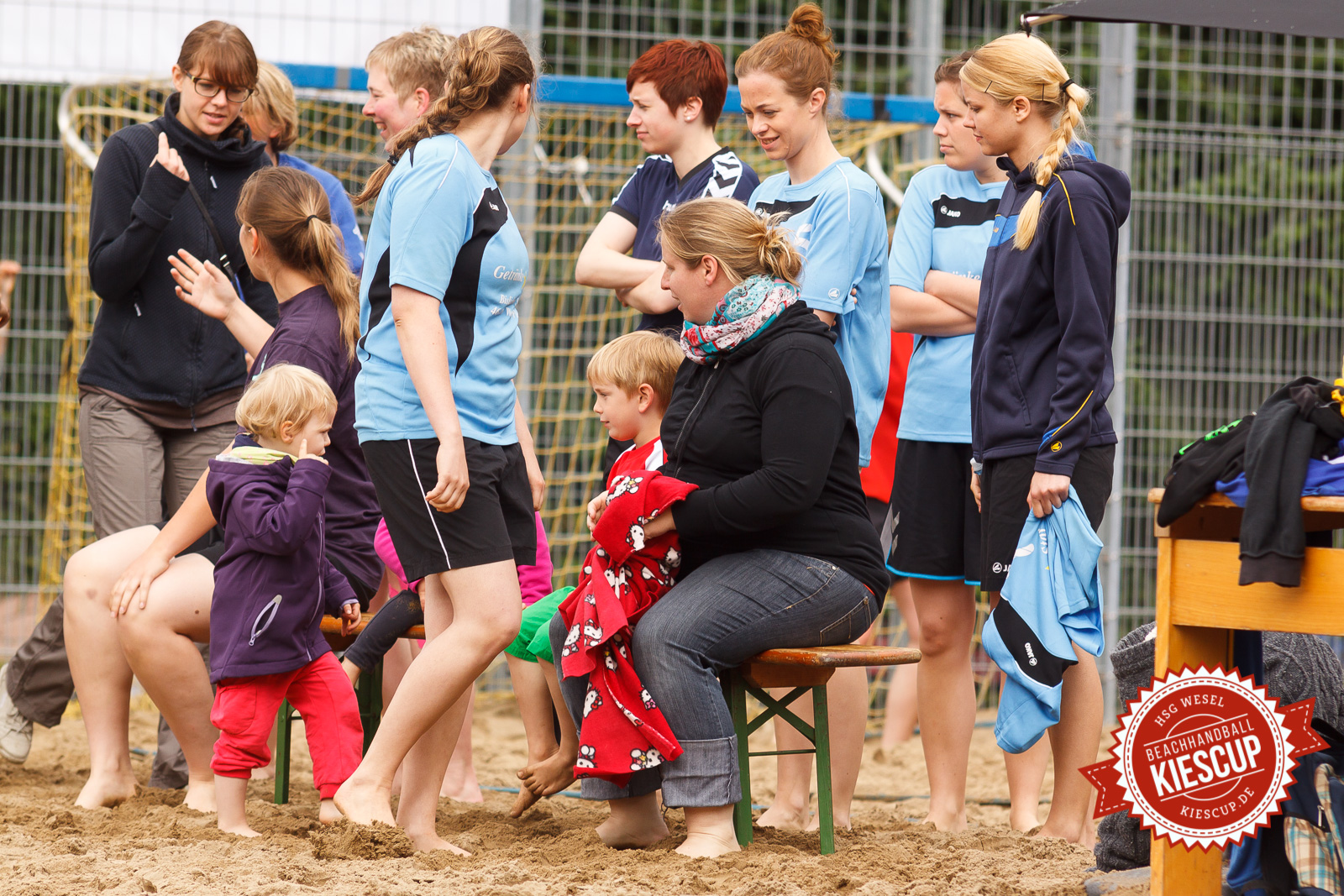 Beachhandball - HSG Wesel - KiesCup Seniorenturnier 2013