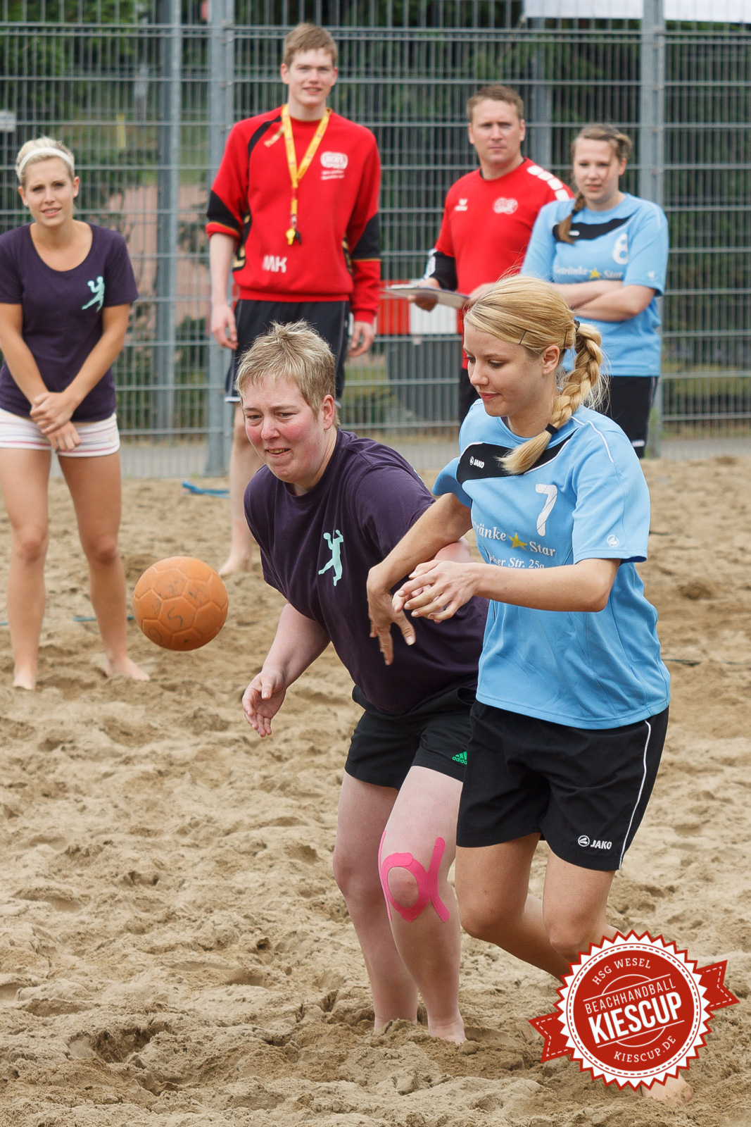 Beachhandball - HSG Wesel - KiesCup Seniorenturnier 2013
