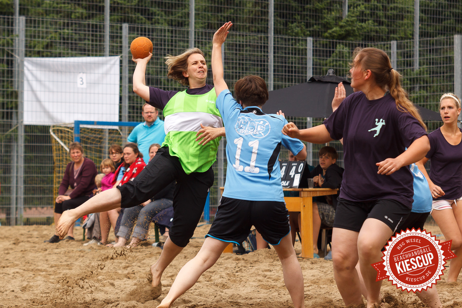 Beachhandball - HSG Wesel - KiesCup Seniorenturnier 2013