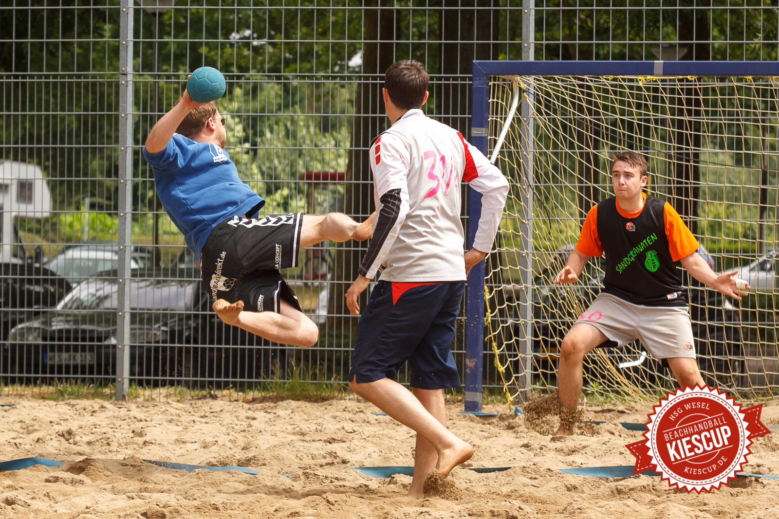 Beachhandball - HSG Wesel - KiesCup Seniorenturnier 2013